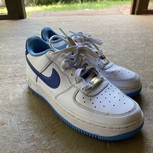 Nike Air Force 1 S50 “White University Blue” DB1560-100 Size 7Y / Women Size 8.5